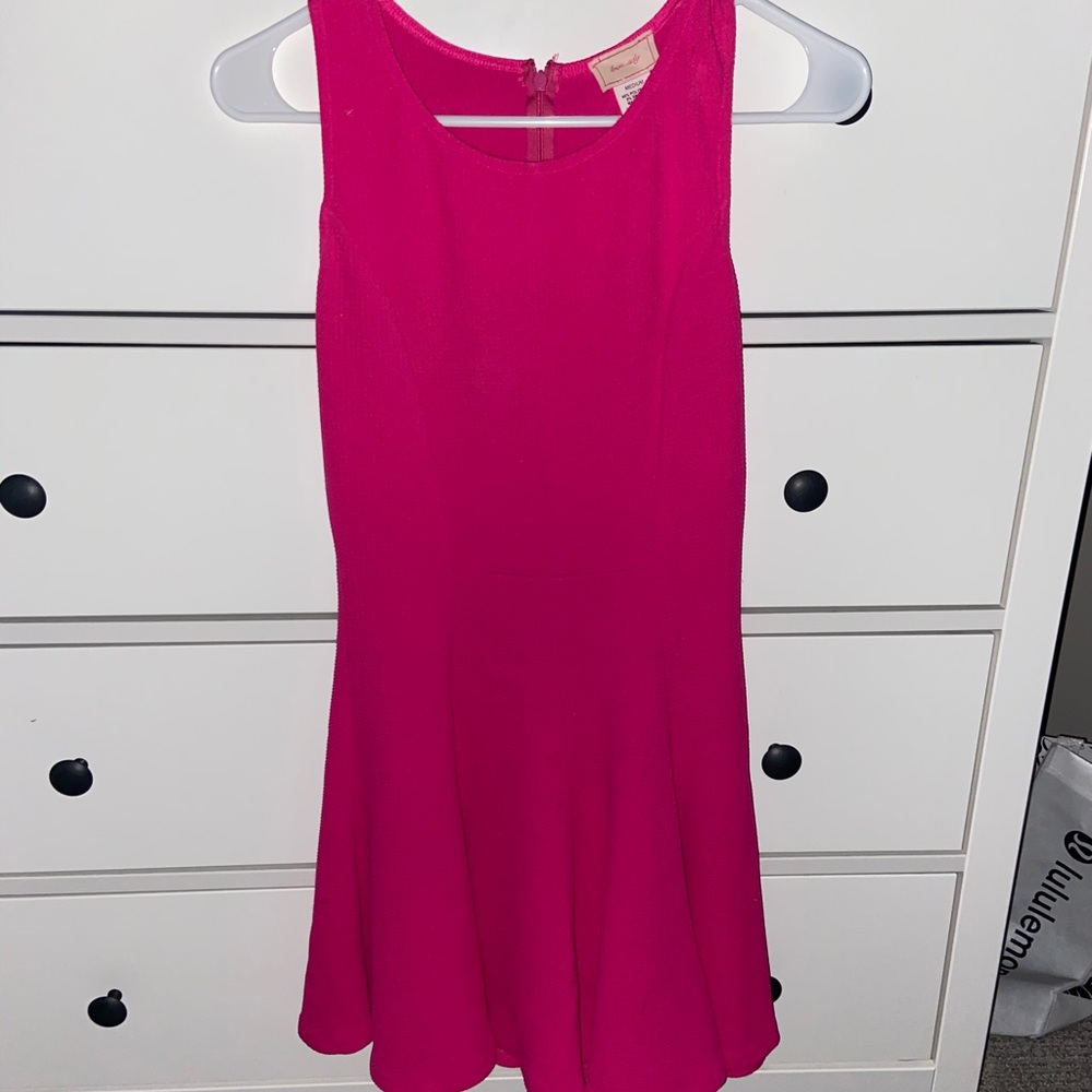 Fit-and-flare Pink Dress - Size Medium
